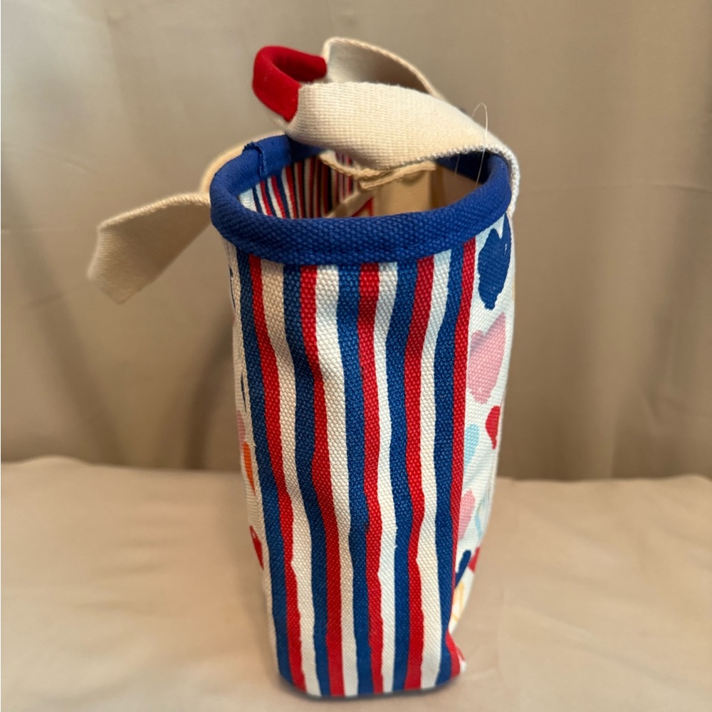 Brighton Red White And You Canvas Mini Tote Bag STYLE D30274 NWT USA patriotic - Picture 5 of 12